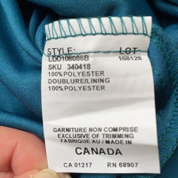 LE Chateau Sequin Soutache Shift Cocktail Dress Size XXS - Picture 10 of 15